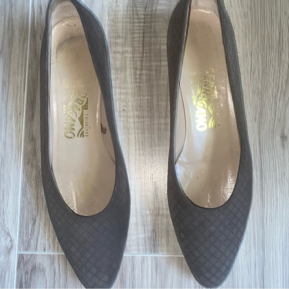 Ferragamo Vintage Classic Tan Shoes
